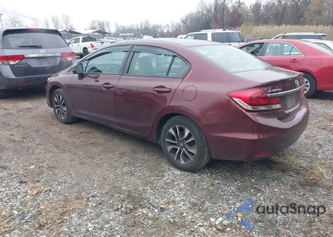 2013 Honda Civic Ex from USA, damaged, VIN 19XFB2F86DE060312